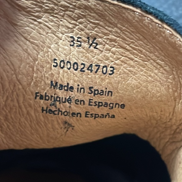 Free People “At Ease” Crocodile Print Leather Loafers/Mules Size 5.5 - Picture 13 of 16